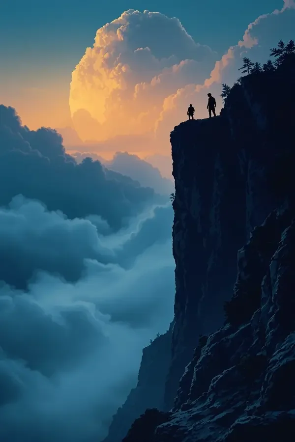 去往世界尽头 明信片海报